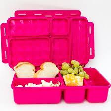 Large Pink Go Green Lunch Box and Drink Bottle - Baby Bento
