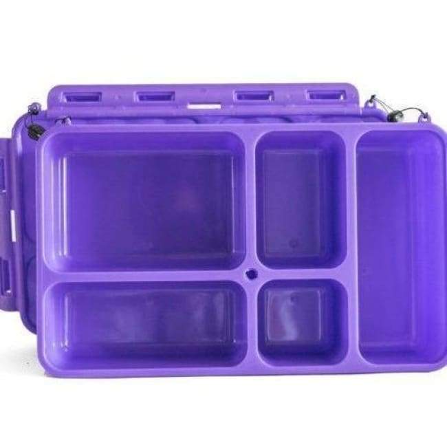 Large Purple Go Green Lunch Box and Drink Bottle - Baby Bento