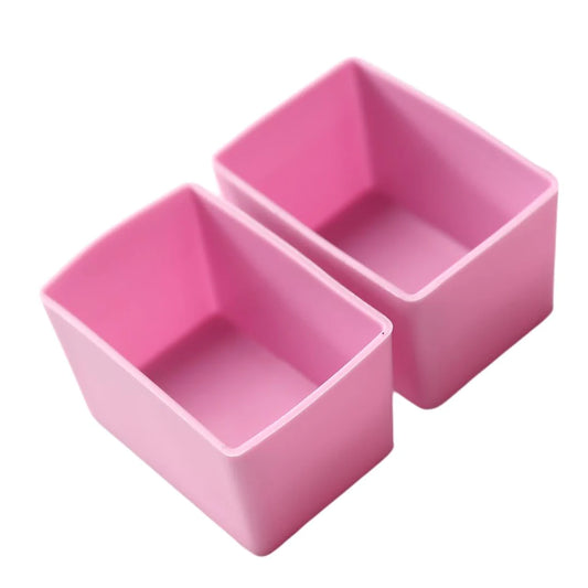 Munch Cups Rectangle - Pink