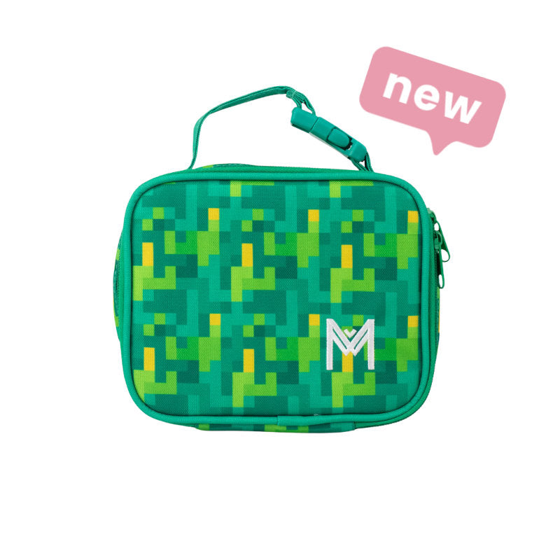 Montii.Co Mini Insulated Lunch Bag - Pixels