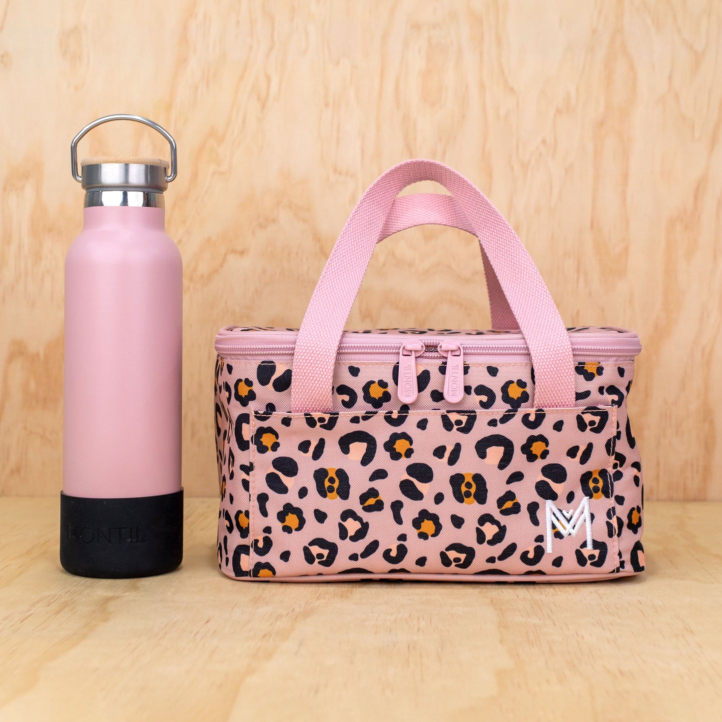 MontiiCo Insulated Cooler Bag - Blossom Leopard