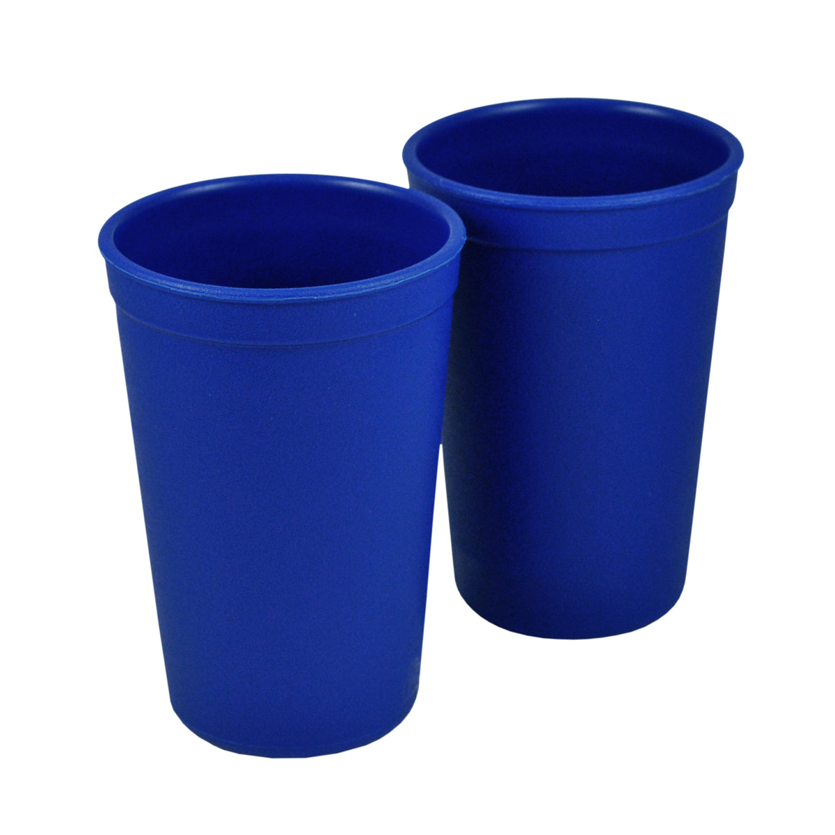 a picture of Re-Play Tumbler - Navyon a white background for making mealtime fun and playful