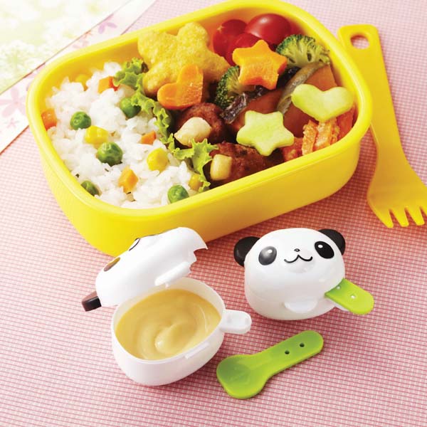 Condiment and Dip Container 2 Pack - Panda - BabyBento