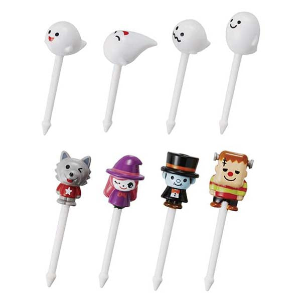 a picture of Halloween Food Pickson a white background for making mealtime fun and playful