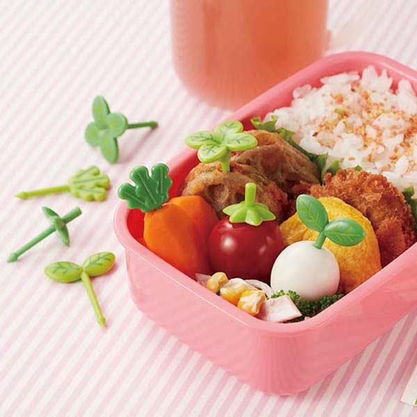 Garden Leaf Food Picks - BabyBento