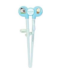 Training Chopsticks - age 2+ - Right Handed - Blue - Baby Bento