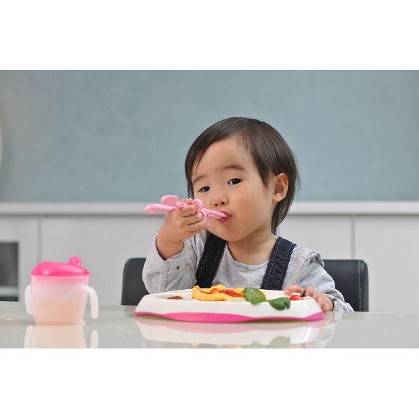 Training Chopsticks - age 2+ - Right Handed - Pink - Baby Bento
