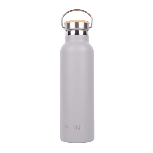 MontiiCo Insulated Drink Bottle - Chrome