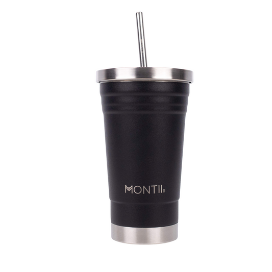 MontiiCo Stainless Steel Smoothie Cup - Coal