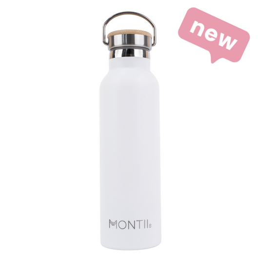 MontiiCo Insulated Drink Bottle - Chalk