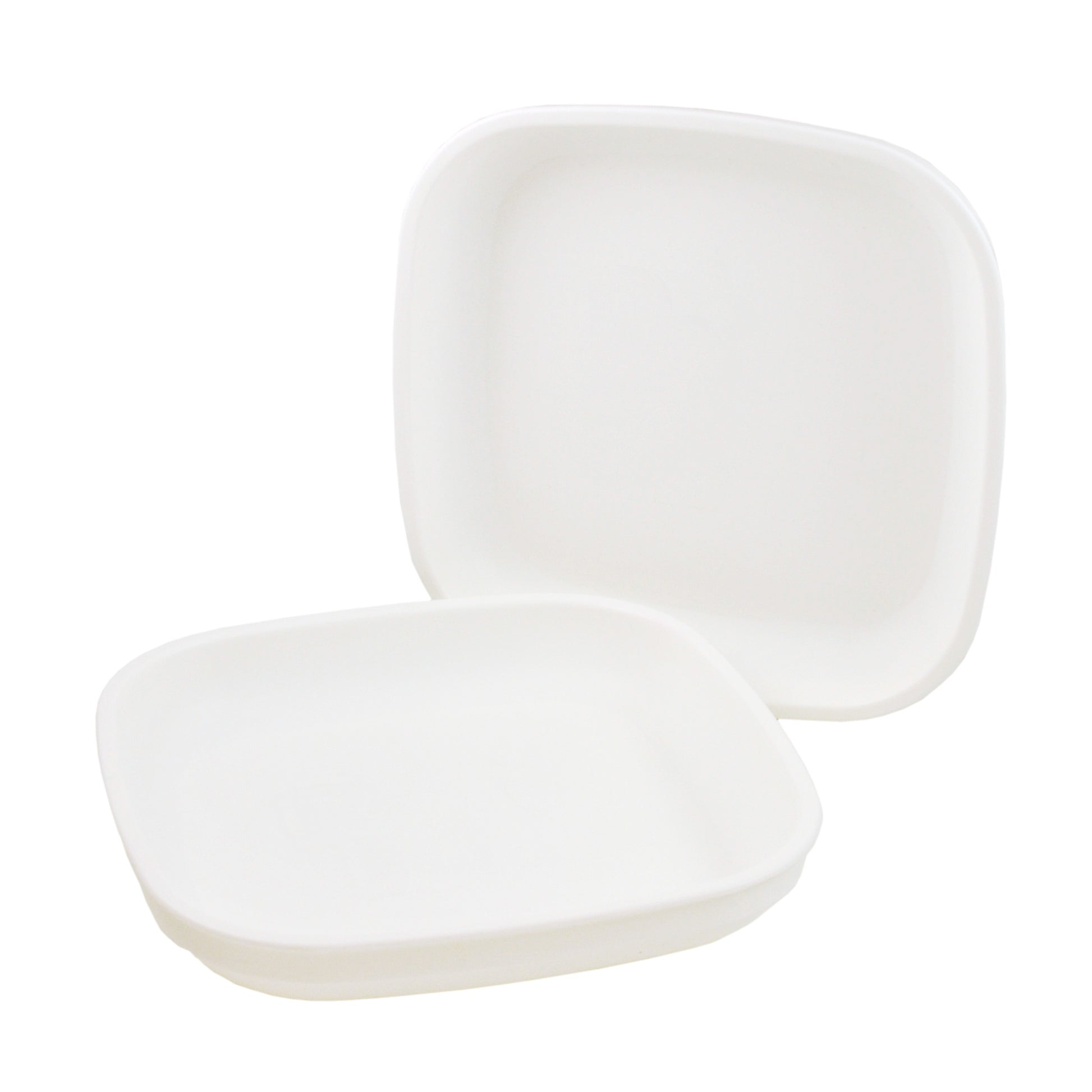 Re-Play Flat Plate - White - BabyBento
