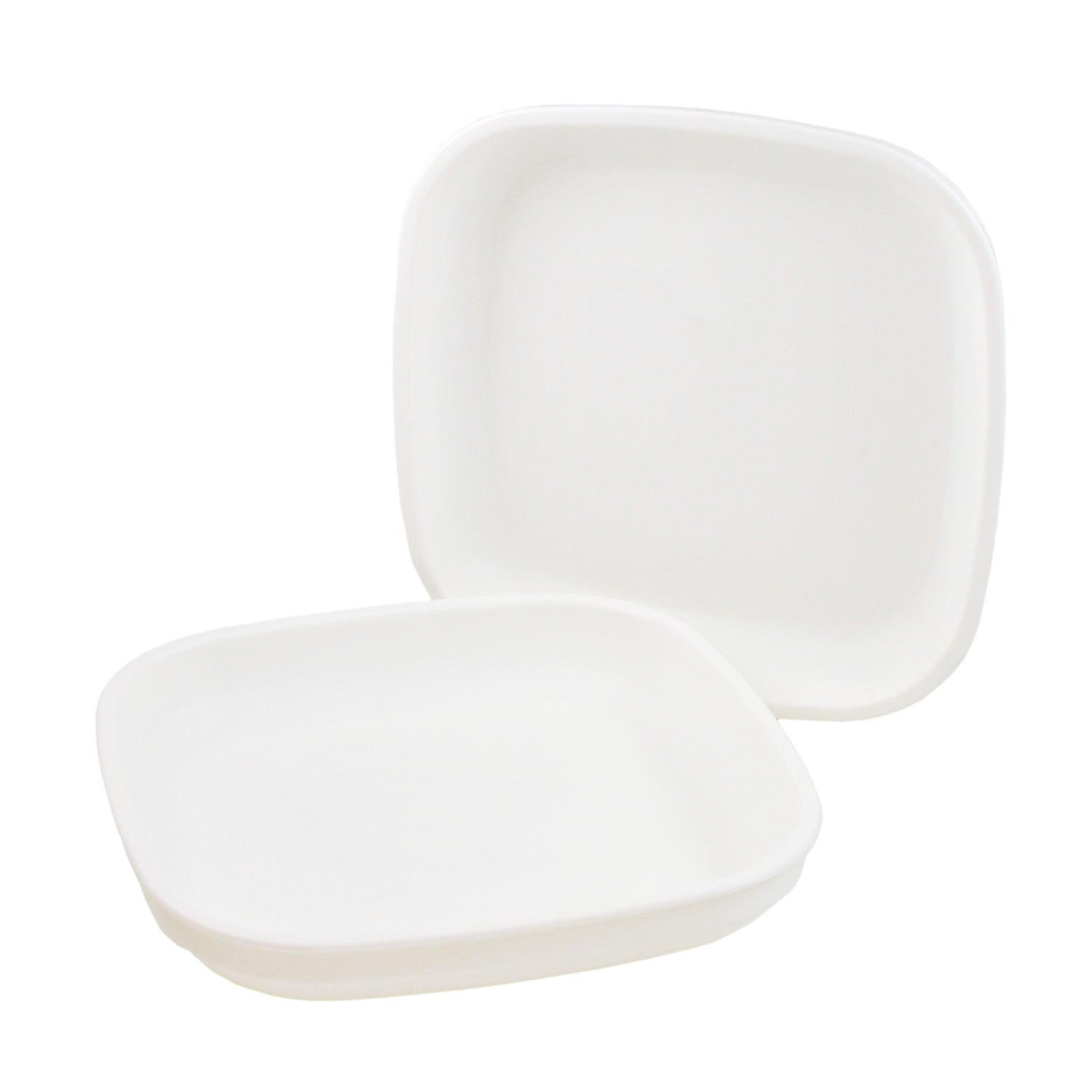 Re-Play Flat Plate - White - BabyBento