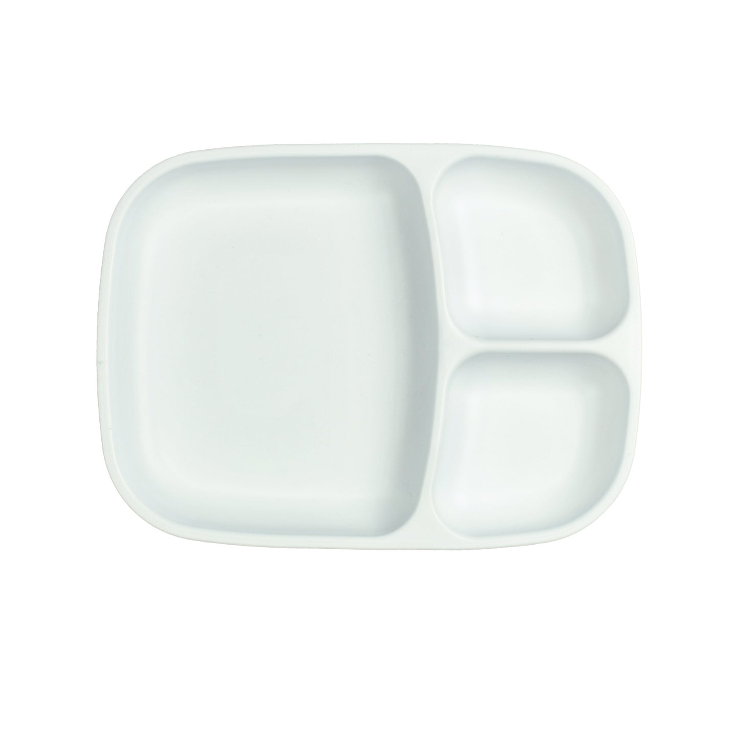 Re-Play Large Divided Plate - White