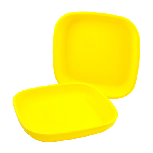 Re-Play Flat Plate - Yellow - BabyBento