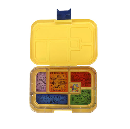 Munchbox Maxi 6 - Yellow Sunshine - BabyBento