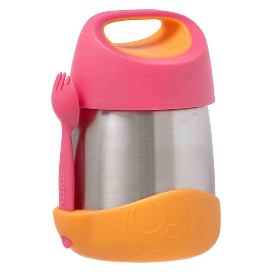 b.box Insulated Food Jar - Strawberry Shake - Baby Bento