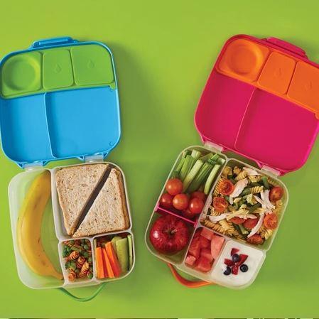 b.box Lunch Box  Open View - Baby Bento