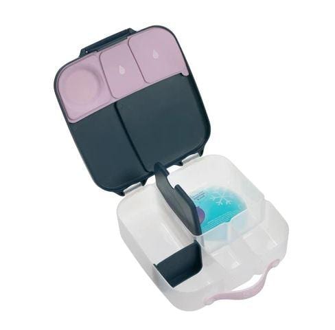 b.box Lunch Box - Indigo Rose - Top View
