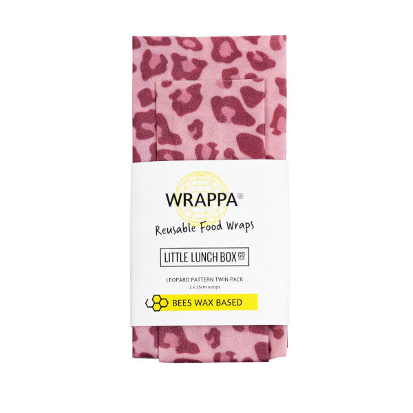 Beeswax Wrap by Little Lunch Box Co - Leopard - Baby Bento