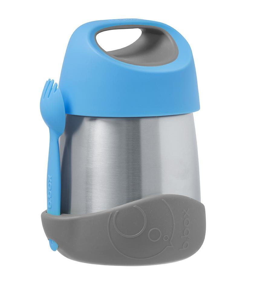 b.box Insulated Food Jar - Blue Slate - Baby Bento