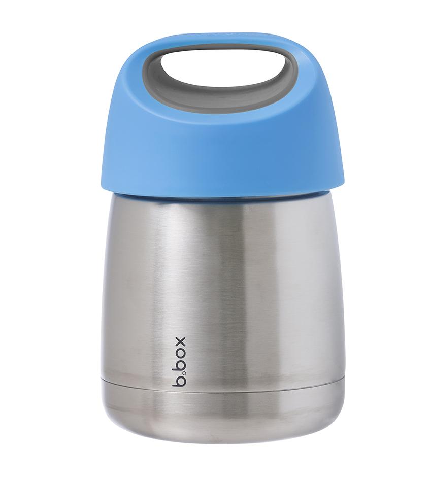 b.box Insulated Food Jar - Blue Slate - Baby Bento