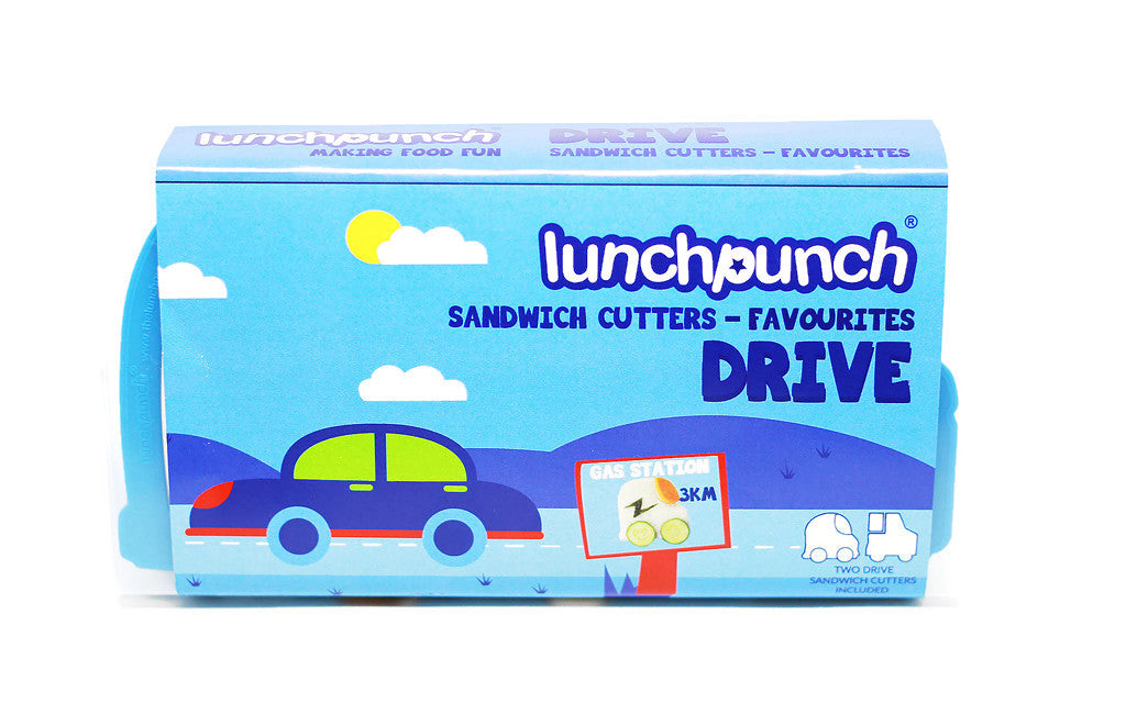 Lunch Punch Sandwich Cutter Set 2 pack - DRIVE - BabyBento