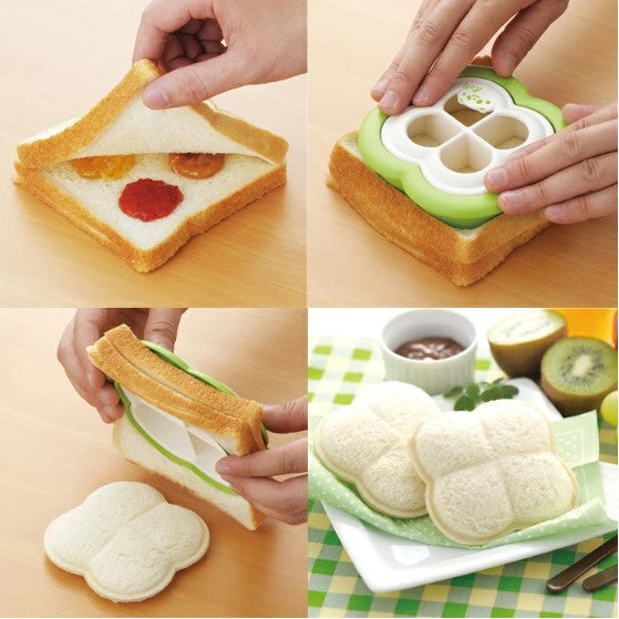Edge Sealing Sandwich Cutter－ Clover