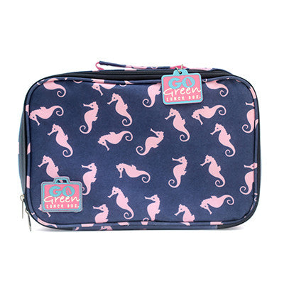 Go Green Lunch Box - Sea Horse with Purple Box - Baby Bento