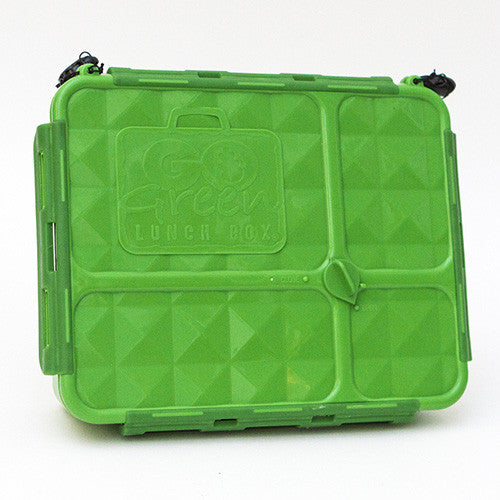Go Green Medium  Lunch Box - Green - BabyBento