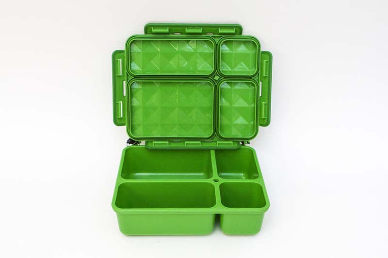 Go Green Medium  Lunch Box - Pink - BabyBento