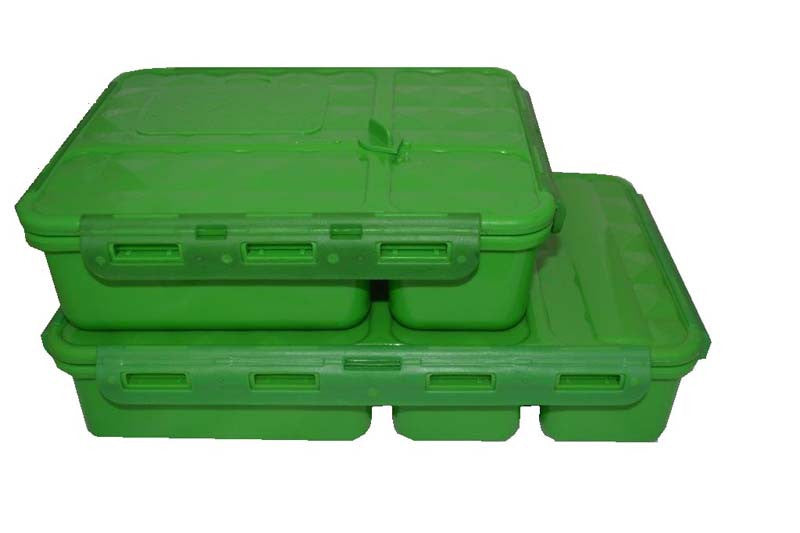 Go Green Medium  Lunch Box - Pink - BabyBento