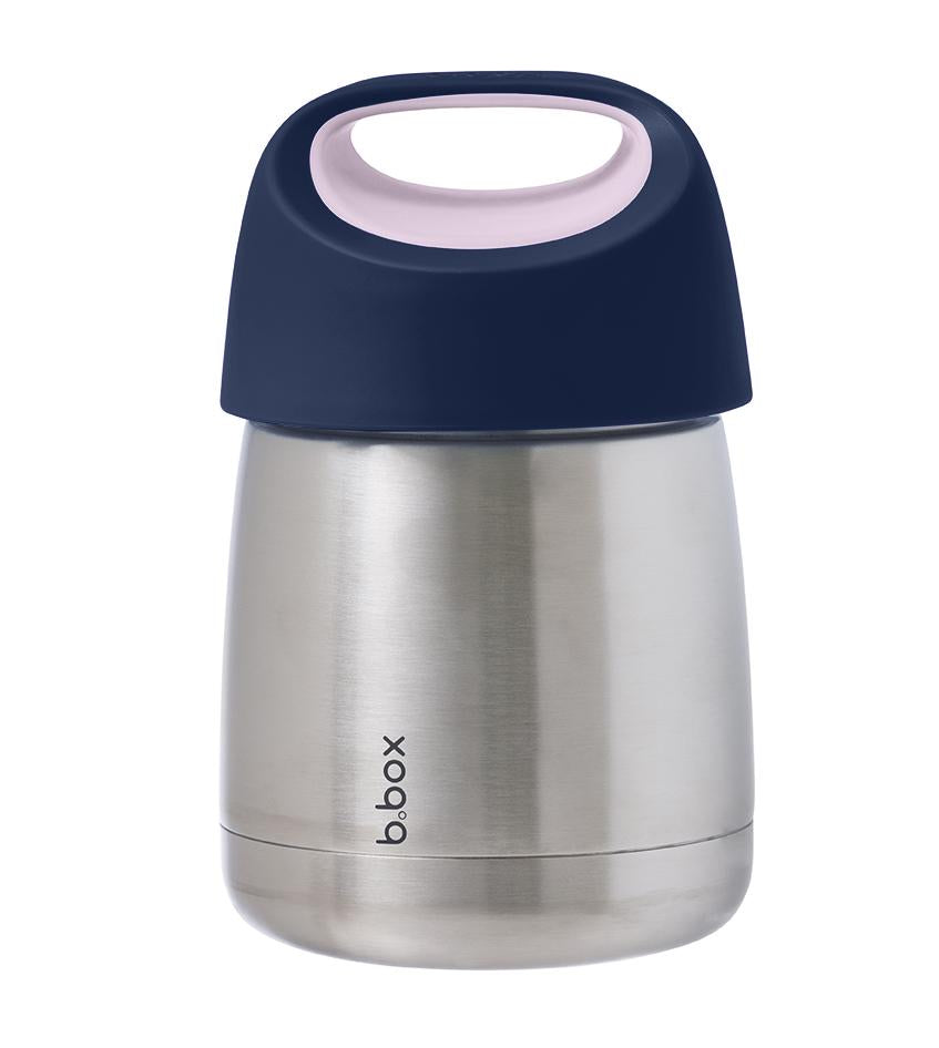 b.box Insulated Food Jar - Indigo Rose - Baby Bento