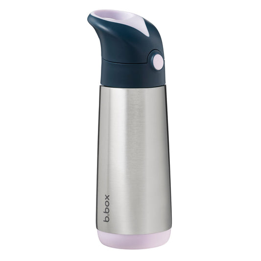 b.box Insulated Drink Bottle 500ml - Indigo Rose