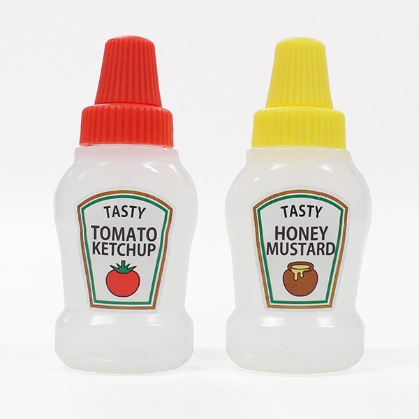 Tomato and Mustard Bottle - BabyBento