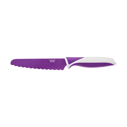 a picture of Kiddi Kutter - Purpleon a white background for the little chef in the house