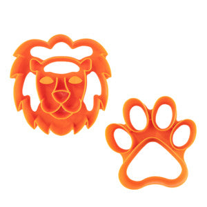 Lunch Punch Sandwich Cutter Pair - Lion