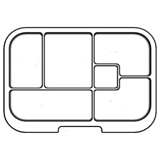 Munchbox - Maxi 6 tray - Clear - Baby Bento