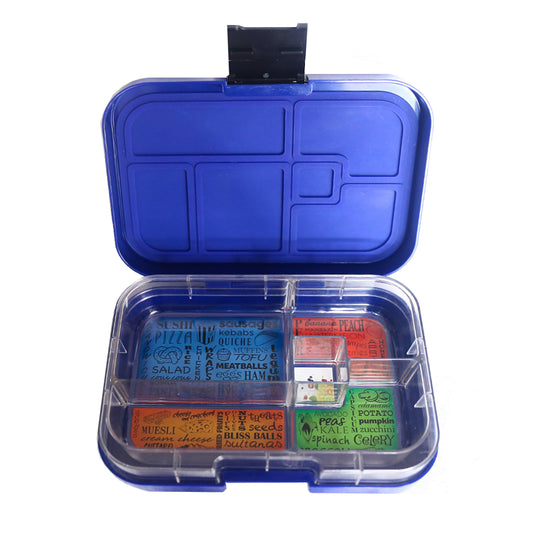 Munchbox Midi 5 tray - Clear