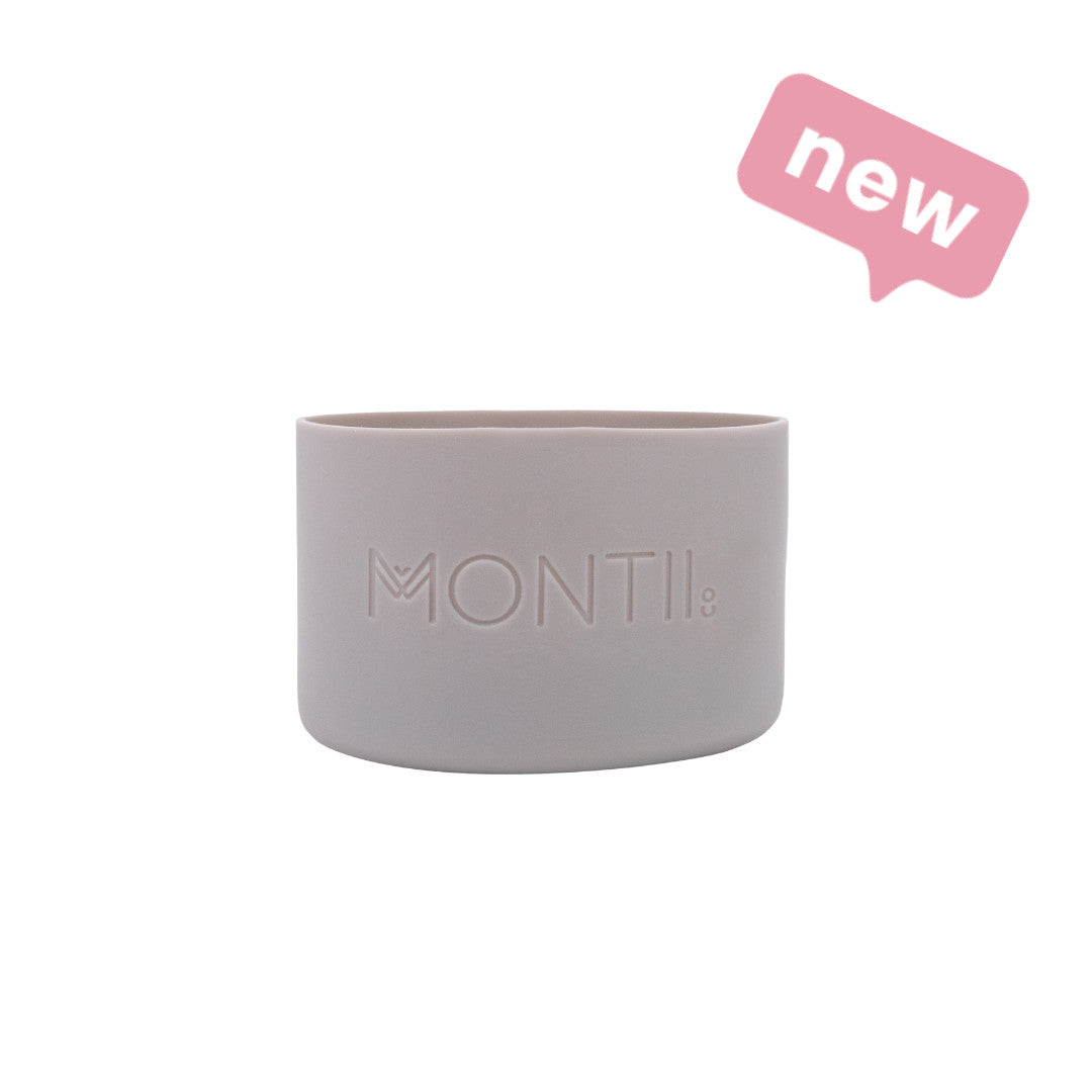 MontiiCo Bottle Bumper - Chrome - Baby Bento