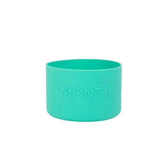 a picture of MontiiCo Small Bumper Lagoon on a white background for a super cool drink bottle accessory
