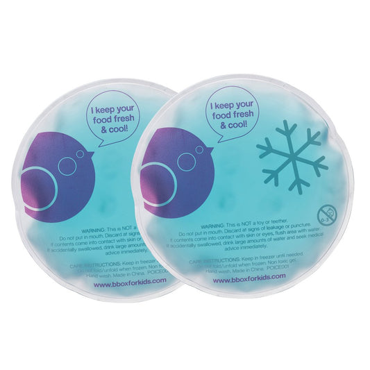 B.box gel ice pack twin set for keeping lunchboxes cool and food fresh for longer.
