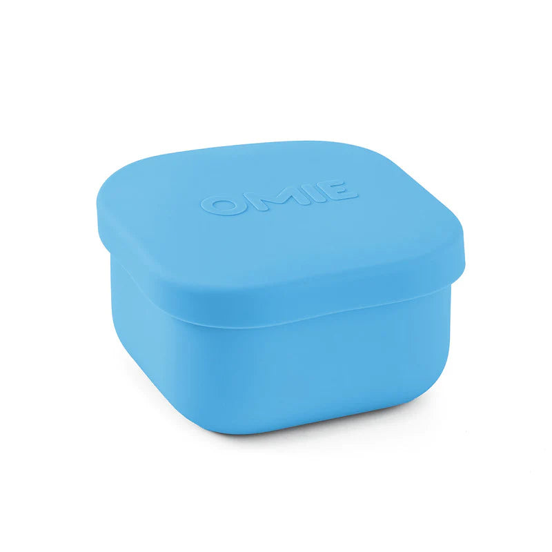 OmieSnack Silicone Container - Blue – BabyBento