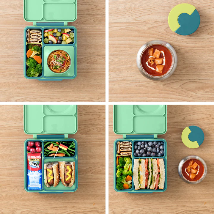 OmieBox V2 - Meadow - Hot & Cold Lunch Box - Baby Bento