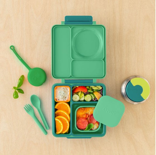 OmieSnack Silicone Container - Meadow