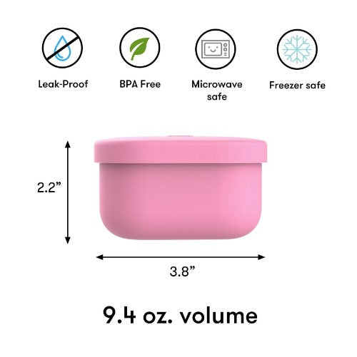 OmieSnack Silicone Container - Pink