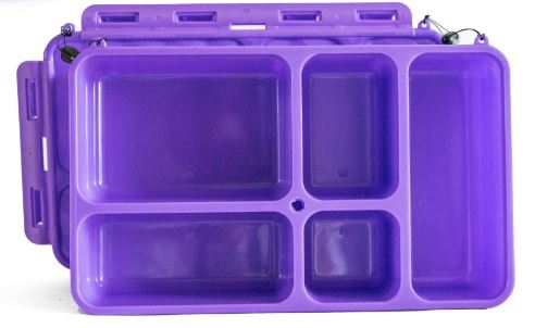 Go Green Lunch Box - Purple Box - BabyBento