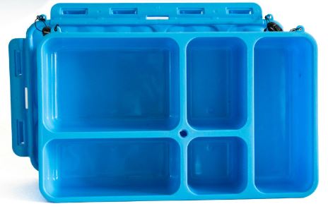 Go Green Lunch Box - Cars with Blue Box - BabyBento