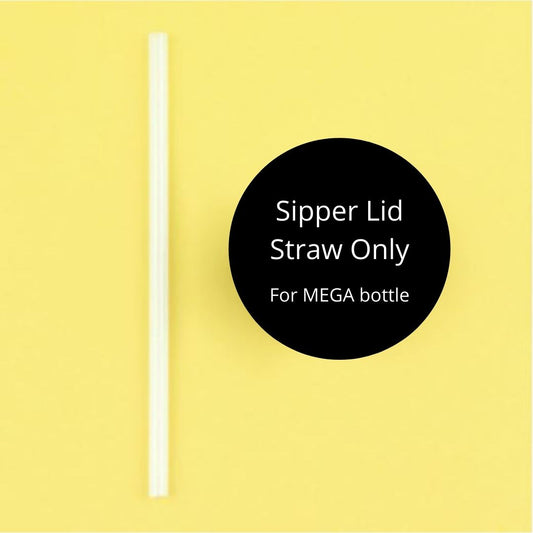 a picture of MontiiCo Sipper Lid Straw Only for MEGA bottleon a white background for drink bottles