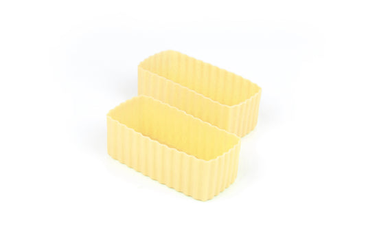 Bento Cups Rectangle - Yellow