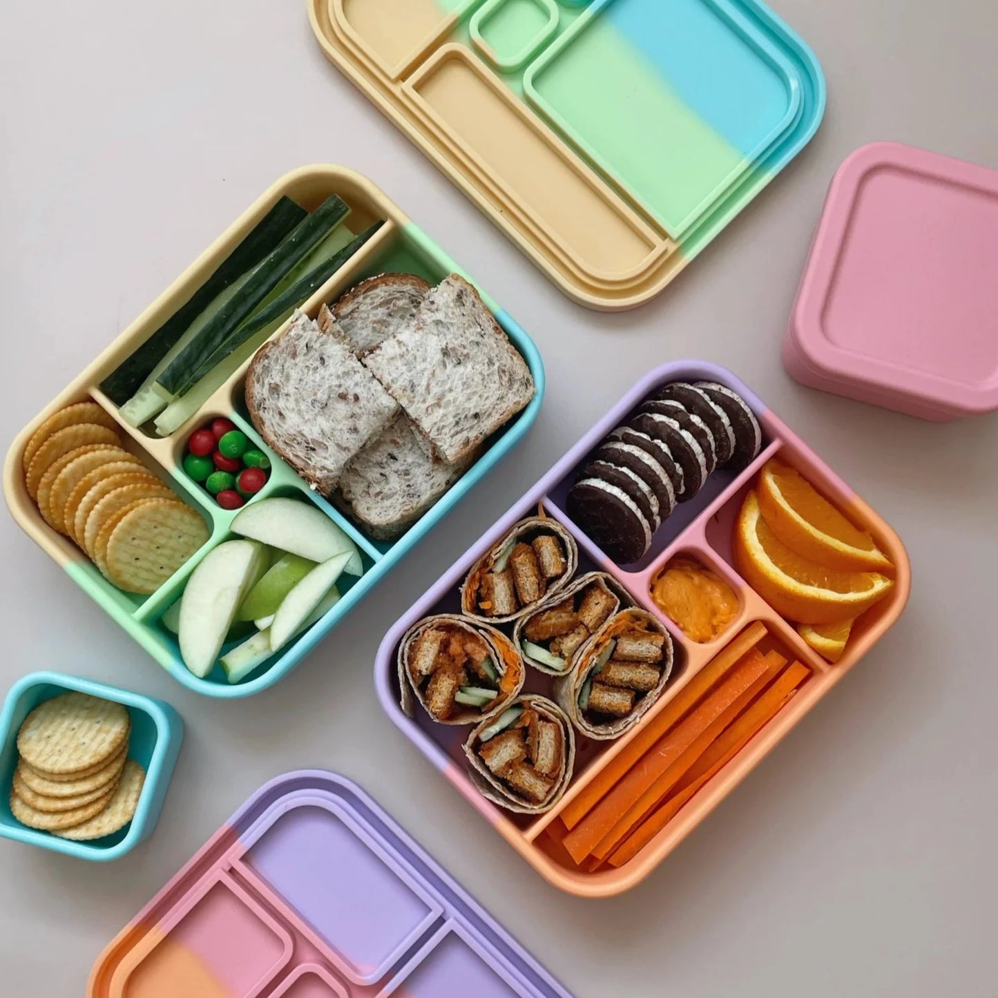 The Zero Waste People Silicone Lunchbox - Paddle Pop